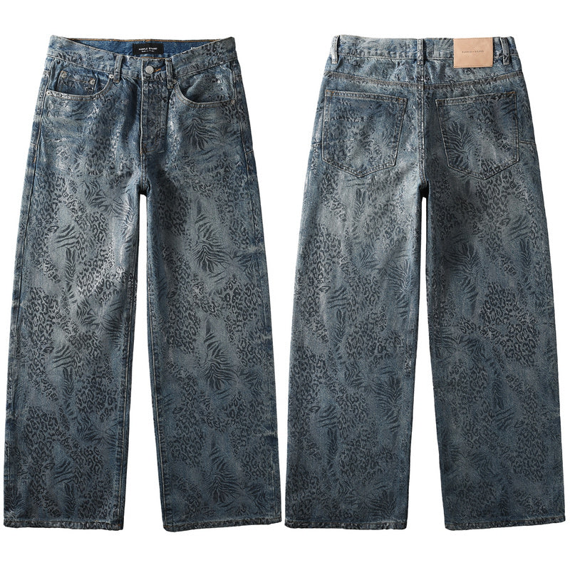 Purple Brand Crystal Diamond Jeans #100